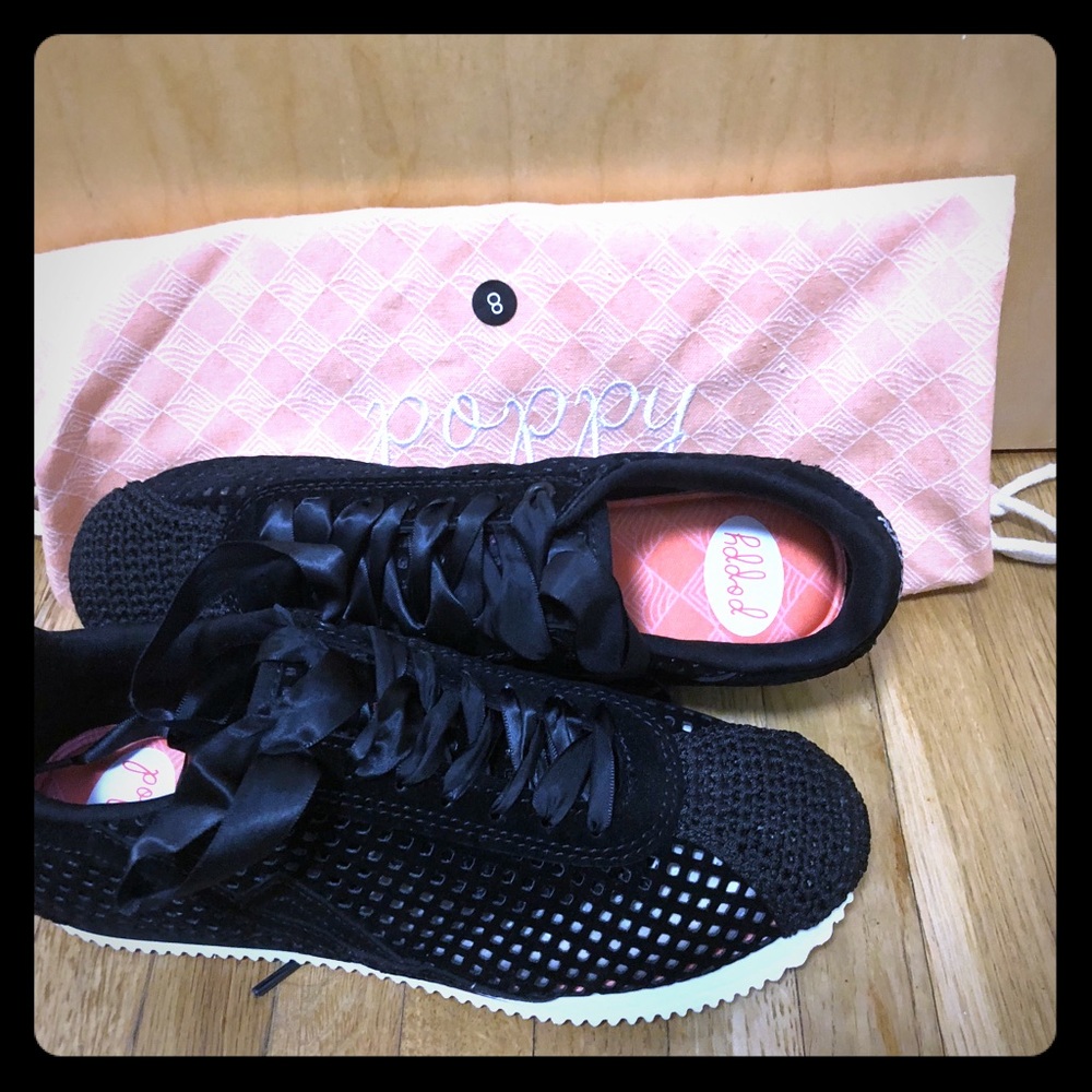 * SOLD * Poppy Mesh Sneaker with Dust Bag